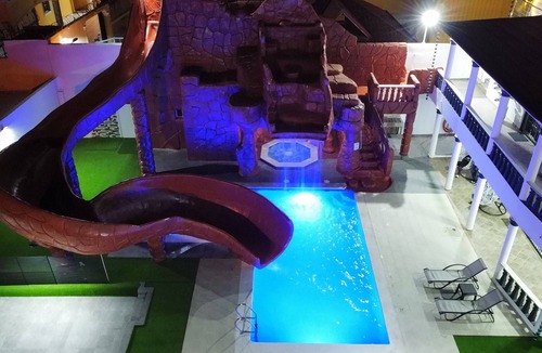 Cerro alto Villa | Exclusive Luxury Villa: Private Water Slide & Spa Oasis