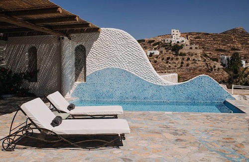 Ios Town Villa | Exquisite Ios Villa | Villa Morena | 2 Bedrooms | Villa with Sea Views