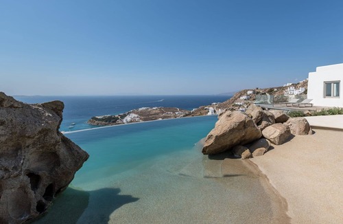 Agios Stefanos Villa | Exquisite Mykonos Villa | Villa Mare Azzurro | 8 Bedrooms | Panoramic Sea Views