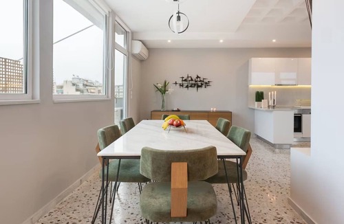 Kerameikos Apartment | FAB Modern Luxury Flat in Central Athens. Ultimate comfort, balconies, sunsets!
