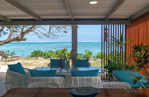 Moorea-Maiao Villa | Fare Nalu - 2BR Beach Bungalow