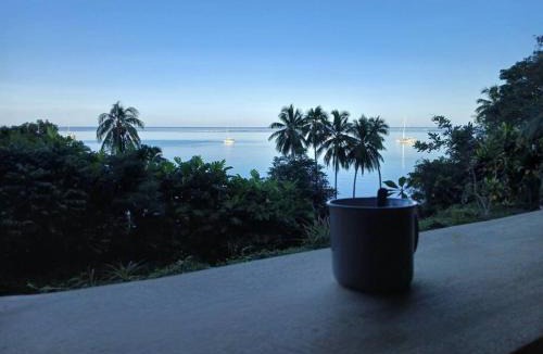 Ha'apiti House | Fare Ohiti, face au spot de surf de Haapiti