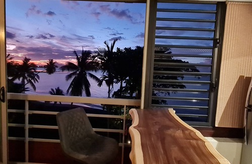 Arue Apartment | Fare Tupaia — Tahiti Suite with Ocean View, Beach & 4★ Resort Amenities