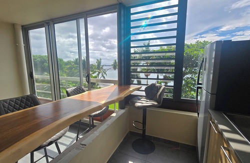 Arue Apartment | Fare Tupaia — Tahiti Suite with Ocean View, Beach & 4★ Resort Amenities