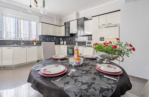 Salakos Villa | Fontana Luxury Private Villa with Pool Nr Beach & Sea Views In Mountain Village
