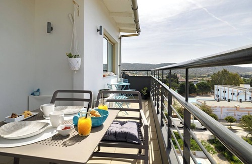 Vari Apartment | Gorgeous penthouse in Vari with panoramic views!