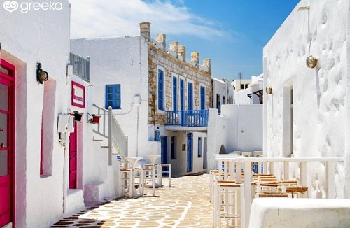 Santorini Villa | Gorgeous Santorini Villa | 3 Bedrooms | Villa Illumi | Spacious Terrace