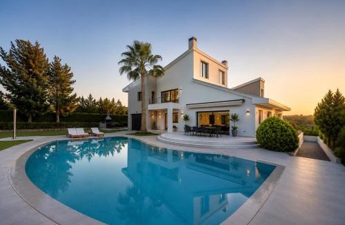 Vamvakopoulo Villa | Gregorys Private Luxury Villa with Heated Pool & Gardens