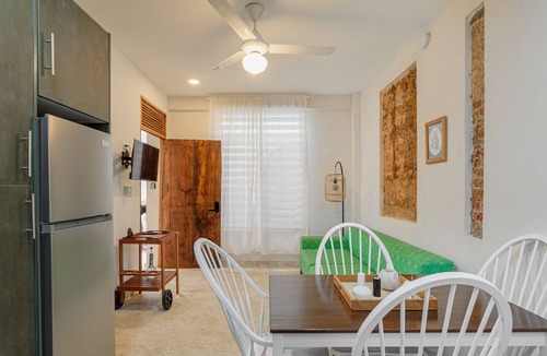 Ciudad Nueva Apartment | Guacanagarix 2-bdrm apt with ensuite baths, fully equipped kitchen and charm.