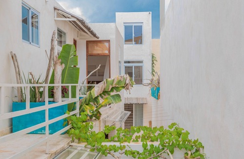 Ciudad Nueva Apartment | Guacanagarix 2-bdrm apt with ensuite baths, fully equipped kitchen and charm.
