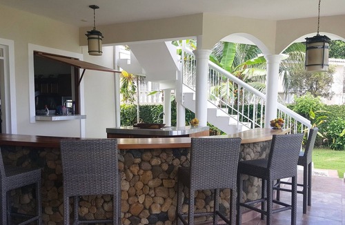 Playa Chiquita Villa | Guest-Friendly Oceanfront Party Villa in Central Sosua!