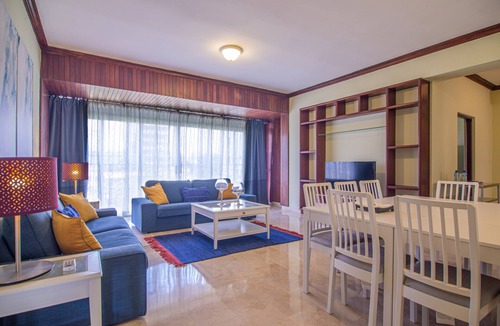 Downtown Santo Domingo Apartment | Harmony 3BR Apartment in the Heart of Piantini Nightlife
