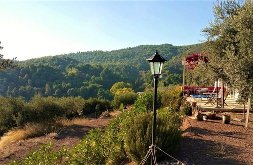 Dirfys-Messapia Villa | Homerez - Spacious villa with sea view and balcony