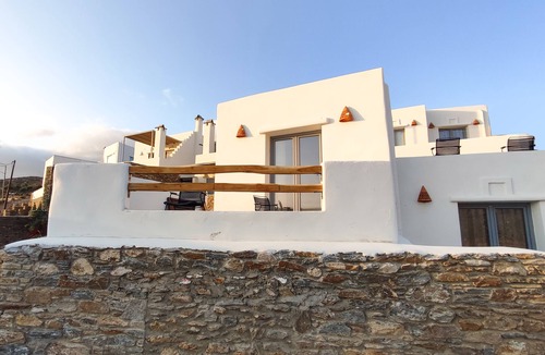 Panormos Apartment | Infinity Vista Suite/Sea view with private Terrace