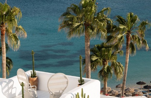 Platis Gialos Villa | ISholidays Mykonos Blu Cobalt Villa PrivHeatedPool
