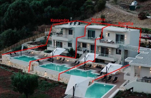 Igoumenitsa Villa | Kalypso - Luxury Villa for 4-6 people with panorama view and shared pool