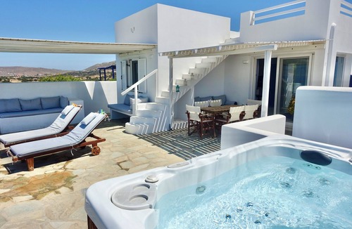 Naxos Villa | Kamari Villa-F w/Private Pool & Jacuzzi