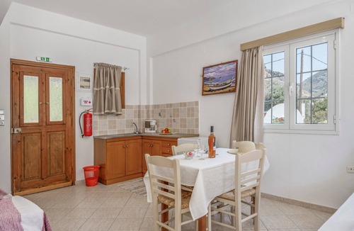Kalymnos Apartment | Katerina's Studio '1' with Sea View and Private Balcony