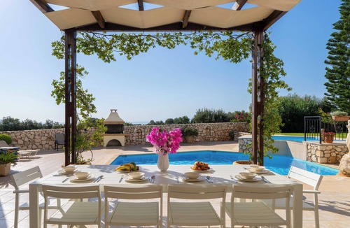 Karavados Villa | Large Luxury Villa sleeps 10-12, with Private Pool And Breathtaking Views