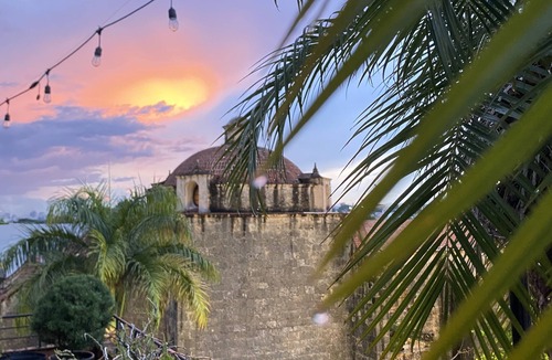 Zona Colonial Apartment | Lux 2-Level Townhouse with Stunning Historic Views