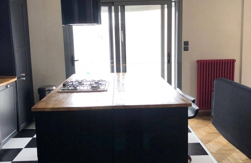 Neapoli Apartment | Luxurious apartment with big balcony!BEST location