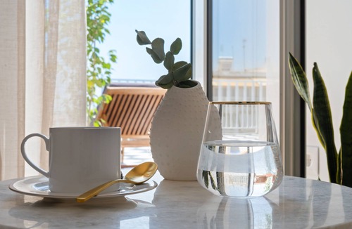 Glyfada Apartment | Luxurious Apartment with Big Sea View Terrace - Central Location