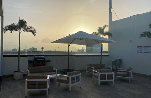 Ensanche Quisqueya Apartment | Luxurious Downtown Apt, Rooftop Pool, Gym