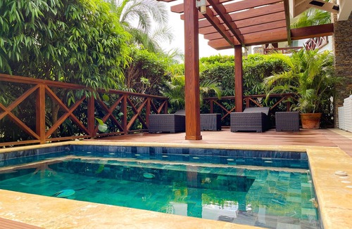 Puerto Bahia Apartment | Luxury 2-Bedroom Apartment with Private Mini Pool & Backyard in Las Terrenas