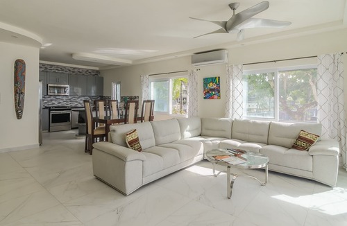 Cabarete Apartment | Luxury 4BD Beachfront Condo with Amazing Sea Views, Pool, Central Location