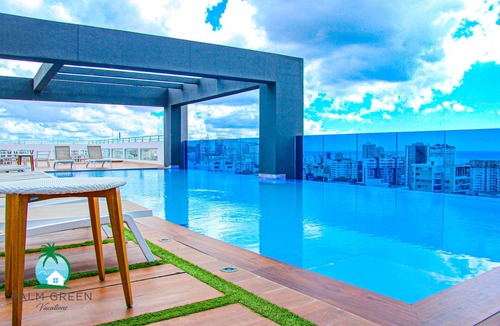 Downtown Santo Domingo Apartment | Luxury in NACO 2BR W/swimming pool +WIFI+GYM 4PX
