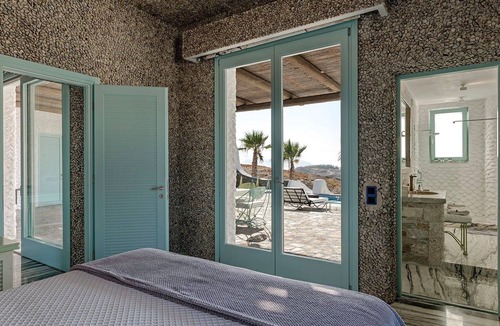 Ios Town Villa | Luxury Ios Villa | Villa Aegean Bliss | 3 Bedrooms | Private Pool & Grand