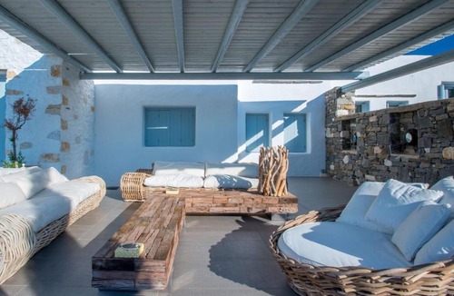 Chrissi Akti Villa | Luxury Paros Villa Superior Villa Private Pool Stunning Interior