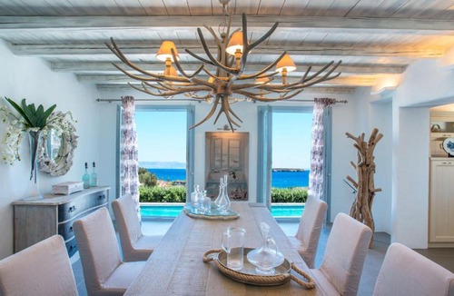 Chrissi Akti Villa | Luxury Paros Villa Superior Villa Private Pool Stunning Interior