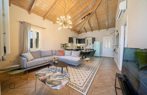 Matsoukata Villa | Luxury Sea View Villa Liberty with pool in Fiskardo