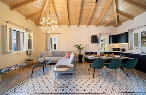 Matsoukata Villa | Luxury Sea View Villa Liberty with pool in Fiskardo