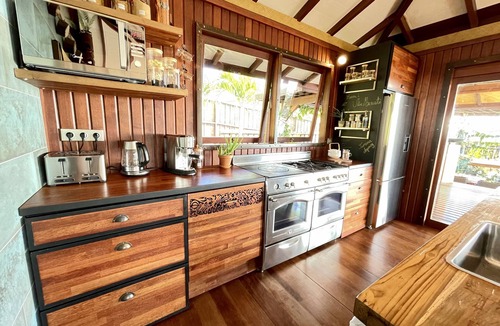 Punaauia Villa | Luxury Villa Manuiti Swim Spa Panoramic Moorea Sunsets OFYR BBQ