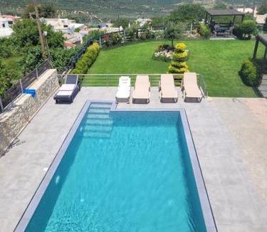 Kounavi Villa | Luxury Villa Stironas private pool Central Crete