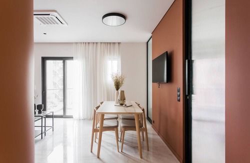 Neos Kosmos Apartment | Marvelous 2BR Apartment with balcony C