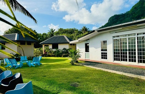 Te-Fare-Arii Apartment | MAUPITI - Sea view family bungalow en 1/2 pension