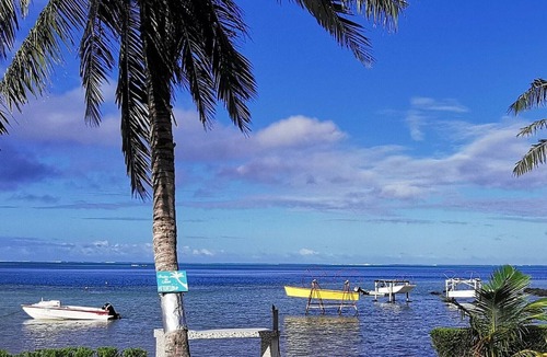 Te-Fare-Arii Apartment | MAUPITI - Sea view family bungalow en 1/2 pension
