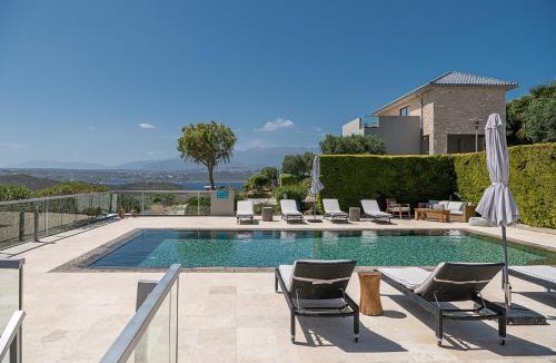 Tersanas Villa | Mediterranean villa Seaview privet pool