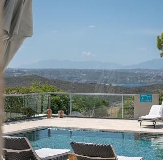 Tersanas Villa | Mediterranean villa Seaview privet pool