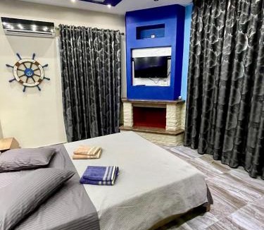 Nea Mesagkala Apartment | MESAGGALA PALACE No 2 FIRSTLINE SEA