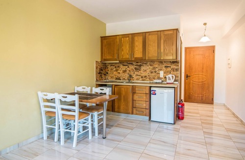 Arillas Apartment | 'Mirage Arillas Apartment C' with Sea View, Shared Pool & Wi-Fi