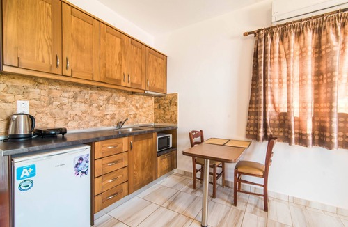 Arillas Apartment | 'Mirage Arillas Studio Type B12' with Sea View, Shared Pool & Wi-Fi