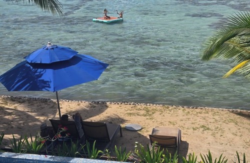 Moorea-Maiao House | Miri by Lagoon Dream Fully equipped charming house with sea front infinity pool