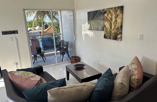 Municipio Consuelo Apartment | Modern 2-bedroom with WiFi and AC in tranquil Consuelo