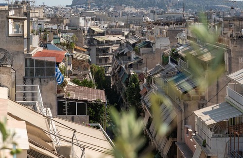 Kypseli Apartment | Modern 2BR w/Rooftop Sauna/Gym/Meeting Room