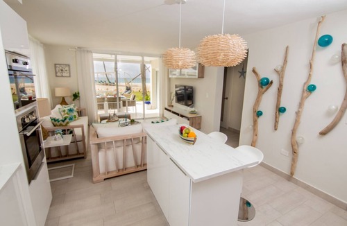 Puerto Plata Condo | Modern Beachfront Condo w/Private Outdoor Pool & Patio @ Emotions Playa Dorada