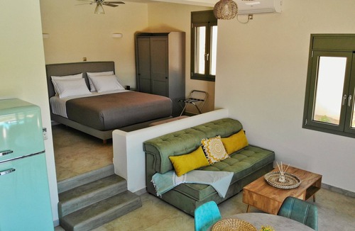 Trochalia Villa | Modern luxurious suite with private pool and sea view, Suite (MA)